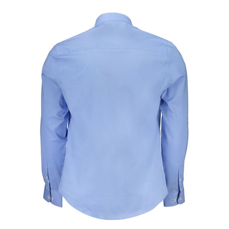 North Sails Light Blue Cotton Men Shirt