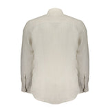 North Sails Beige Linen Men Shirt