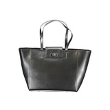 Calvin Klein Black Recycled Polyester Women Handbag