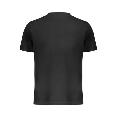Lee Black Cotton Men T-Shirt