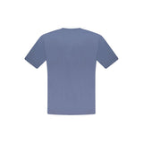 North Sails Blue Cotton Men T-Shirt