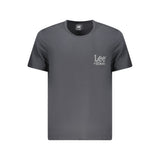 Lee Black Cotton Men's T-Shirt