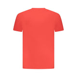 Cavalli Class "Rosso Cotton Men T-Shirt"