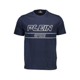 Plein Sport Blue Cotton Men's T-Shirt