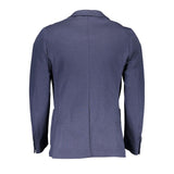 Gant Blue Cotton Men Jacket