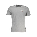 Napapijri Grigio Cotton Mens T-Shirt