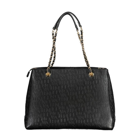 Mario Valentino Black Polyethylene Handbag