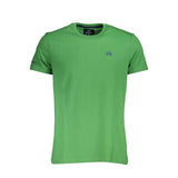 La Martina Verde Cotton Men T-Shirt