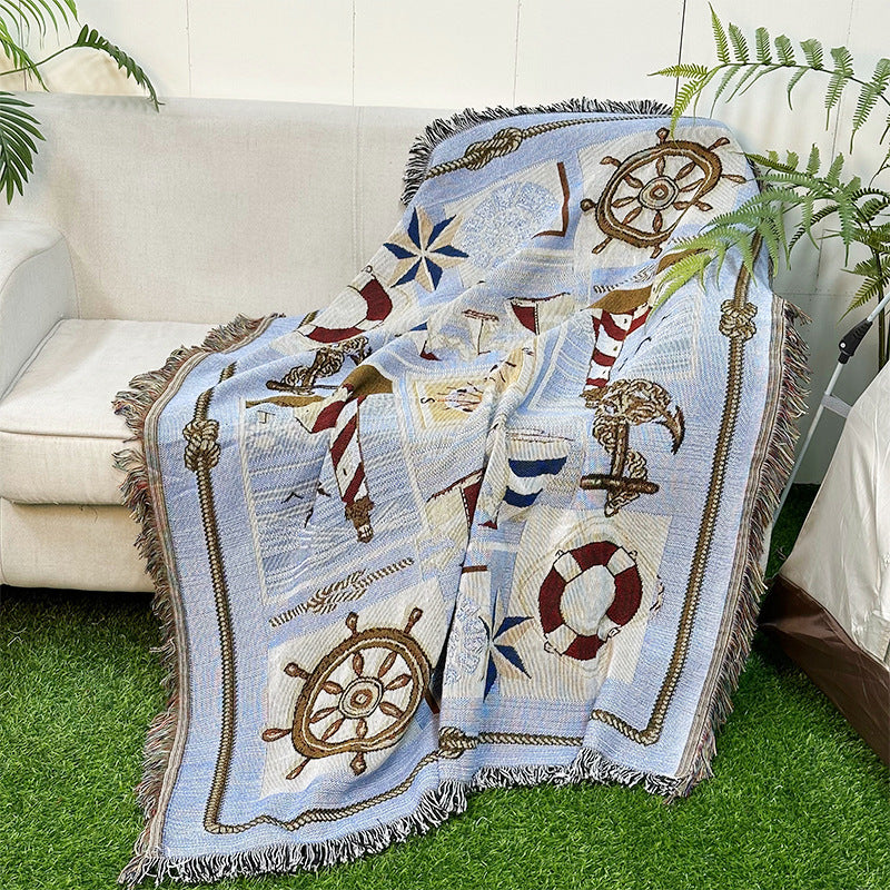 Bohemian Outdoor Camping Blanket and Picnic Mat