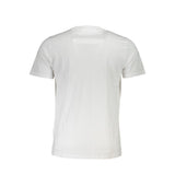 Cavalli Class Bianco Cotton Men T-Shirt