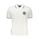 North Sails White Cotton Men Polo