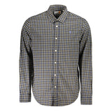 Timberland Blu Cotton Men Shirt