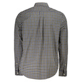 Timberland Blu Cotton Men Shirt