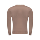 Cavalli Class Marrone Viscose Men's Sweater
