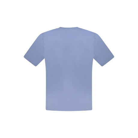 North Sails Blue Cotton Men T-Shirt