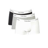 Calvin Klein Grey Cotton Men's Boxer Short