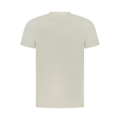 Timberland Beige Cotton Men's T-Shirt