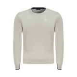 North Sails Grigio Cotton Mens Sweater