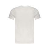 Cavalli Class Bianco Cotton Men T-Shirt