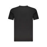 Cavalli Class Black Cotton Men T-Shirt
