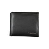 Calvin Klein Black Polyurethane Men Wallet