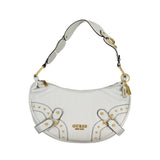 Guess Jeans Grigio Polyurethane Women Shoulder Bag