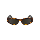 Calvin Klein Marrone Acetate Women Sunglasses