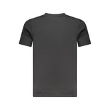 Cavalli Class Black Cotton Men T-Shirt