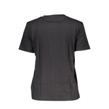 Calvin Klein Black Cotton Women T-Shirt