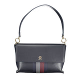 Tommy Hilfiger Blue Polyurethane Women Shoulder Bag