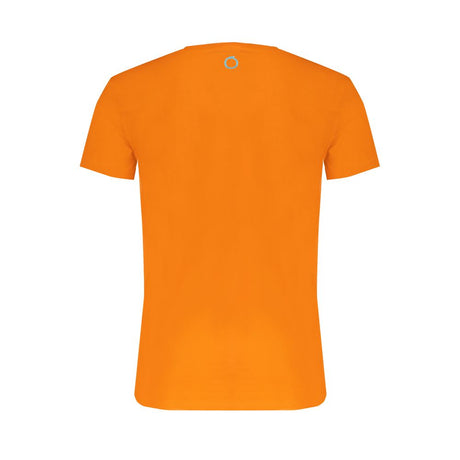 Trussardi Arancione Cotton Men T-Shirt