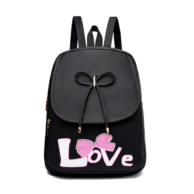 Waterproof Oxford Outdoor Travel Backpack with Letters