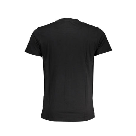 Cavalli Class Black Cotton Men T-Shirt