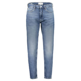 Calvin Klein Blue Cotton Men Jeans