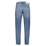 Calvin Klein Blue Cotton Men Jeans