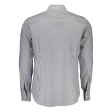 La Martina Blu Cotton Men Shirt