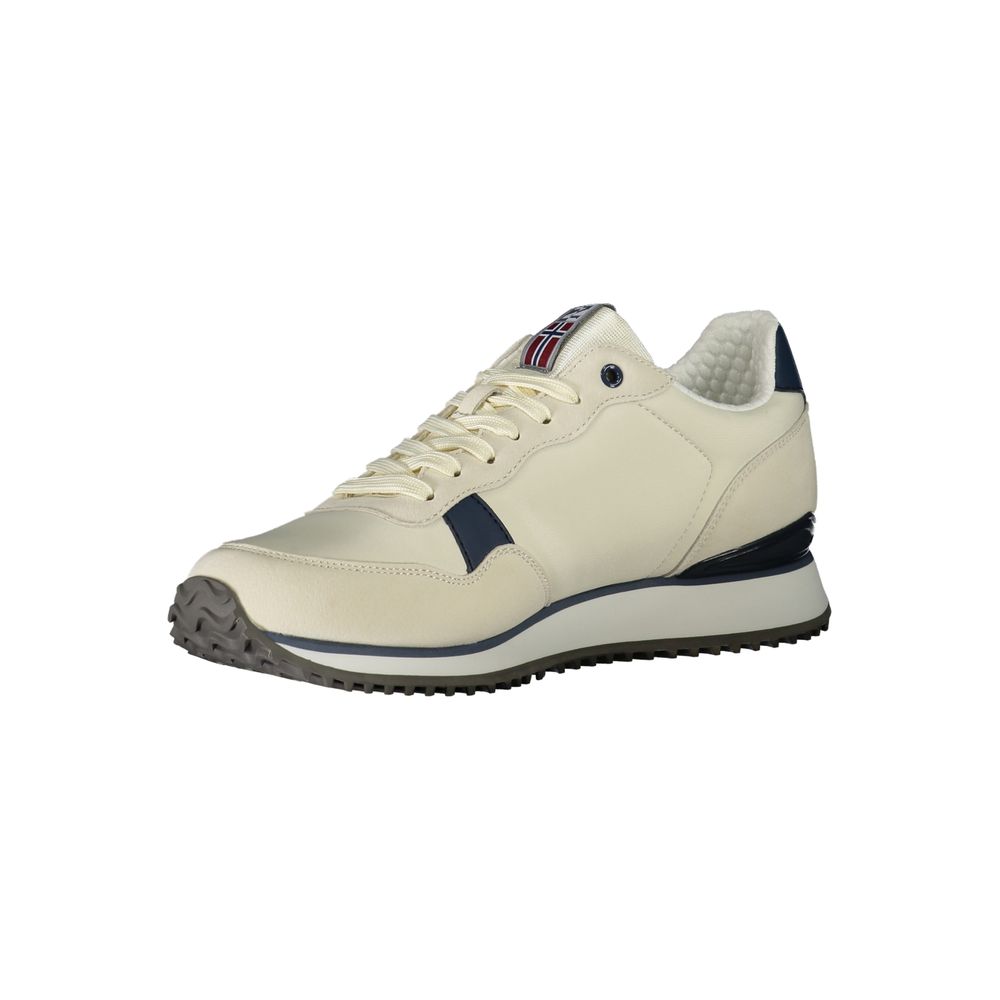 Napapijri White Polyurethane Men Sneaker