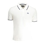 La Martina White Cotton Men's Polo Shirt