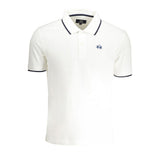 La Martina White Cotton Men's Polo Shirt