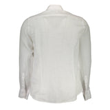 La Martina Bianco Linen Mens Shirt