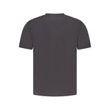 North Sails Black Cotton Men T-Shirt