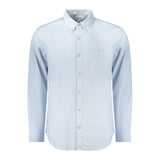 Calvin Klein Light Blue Cotton Men Shirt
