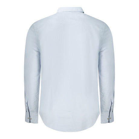 Calvin Klein Light Blue Cotton Men Shirt
