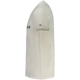 Tommy Hilfiger White Cotton Men's T-Shirt