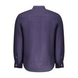 North Sails Blu Linen Men Shirt