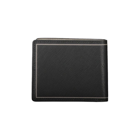 Tommy Hilfiger Black Leather Men Wallet