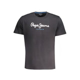 Pepe Jeans Blue Cotton Men's T-Shirt