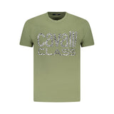 Cavalli Class Verde Cotton Men T-Shirt