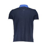 La Martina Blue Cotton Men's Polo Shirt