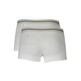 Aeronautica Militare White Cotton Men Boxer